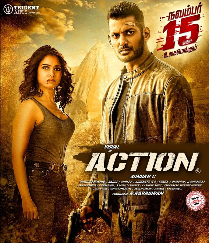 Action (2020) Hindi Dubbed 480p HDRip 500MB Dwonload