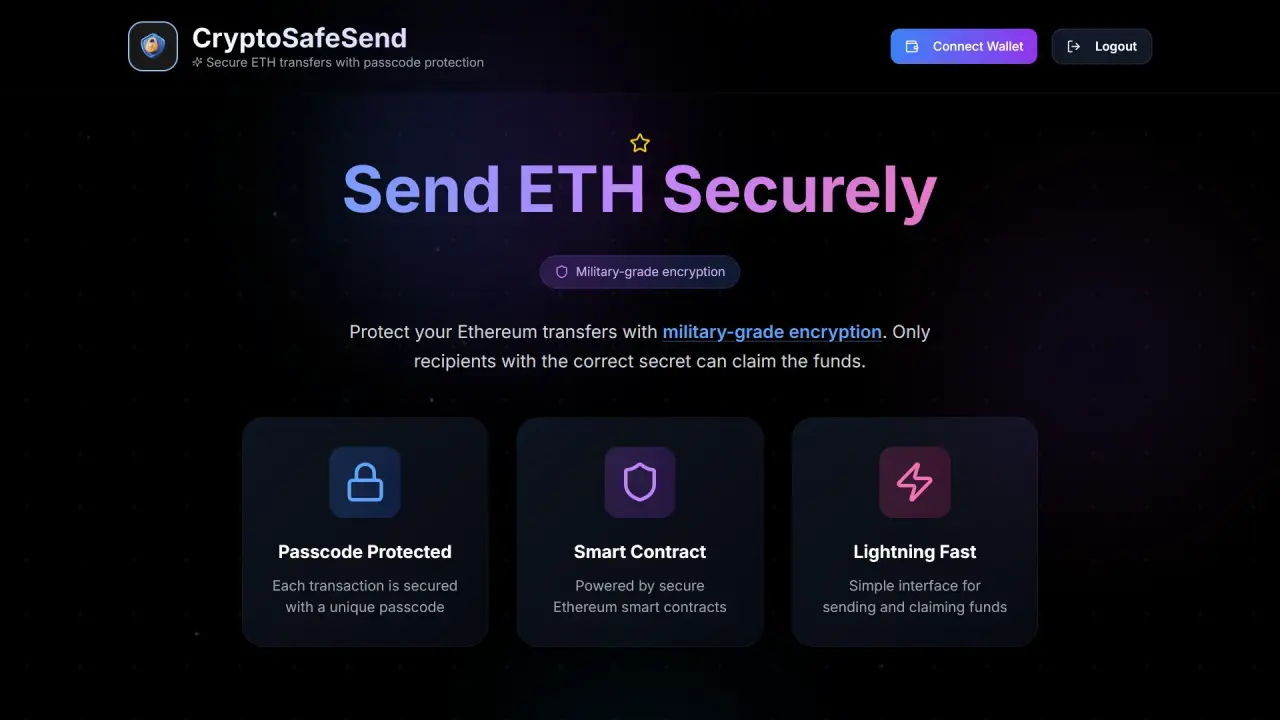 CryptoSafeSend