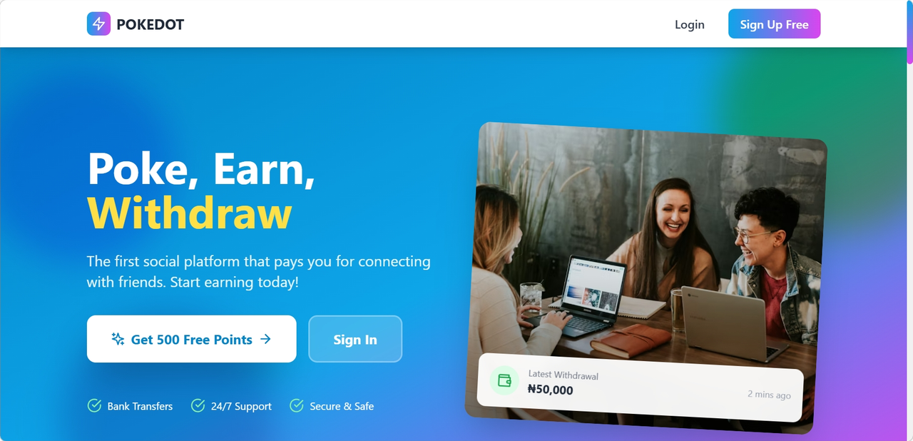 Social Earning Platform