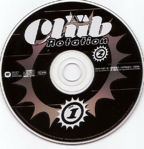 06/04/2023 - Various – Club Rotation Volume 2 (2 x CD, Compilation)(Warner Special Marketing GmbH – 3984-22871-2)  1998 CD-1