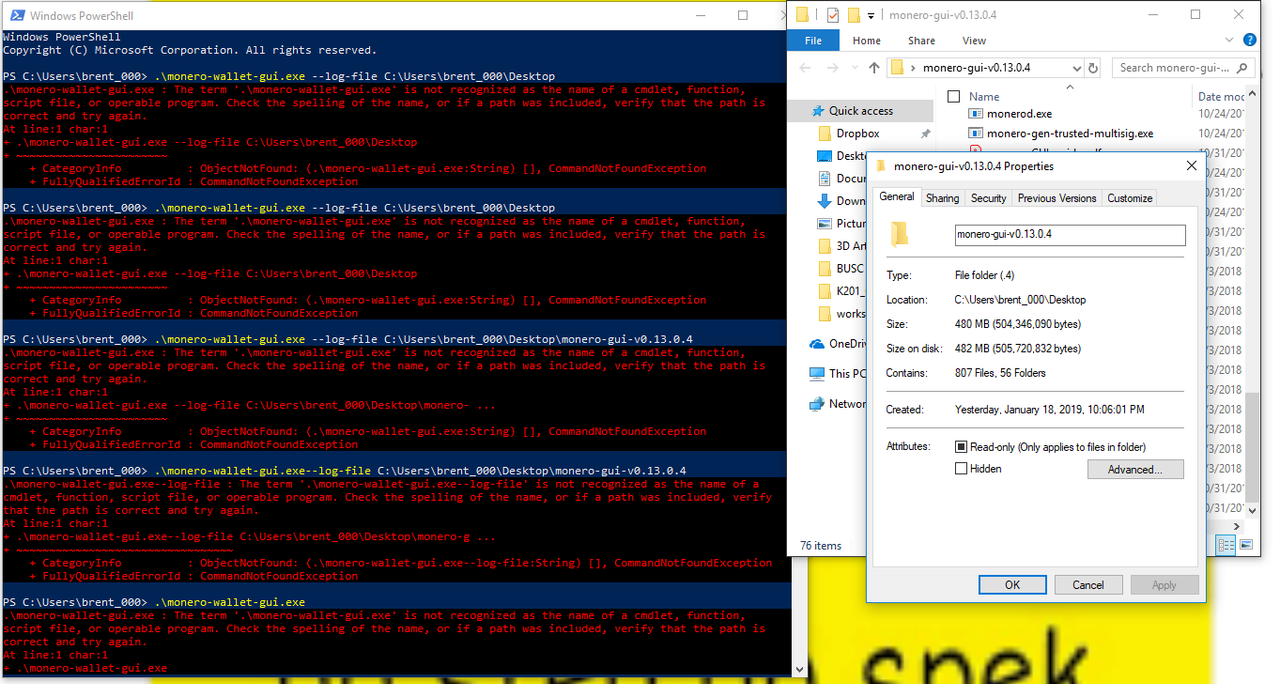 PowerShell Error