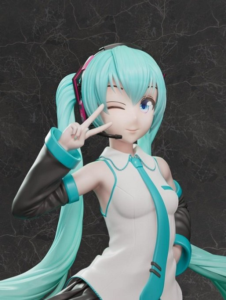 Hatsune Miku (NEW POSE) – 3D Print Model Hatsune Miku (NEW POSE) – 3D Print Model