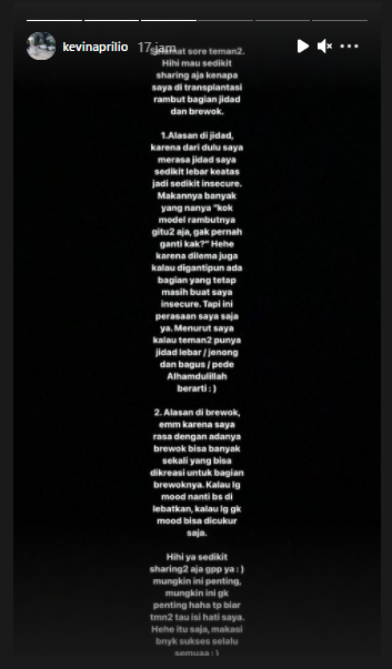 Curhatan Kevin Aprilio