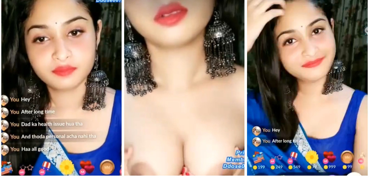 Hot model Showing her boob exclusive viral video