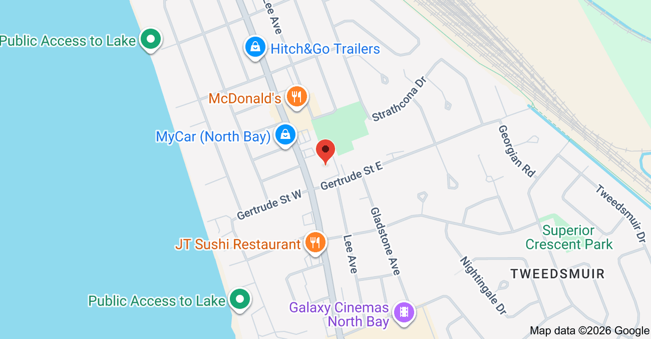 Map of Branch Office North Bay location