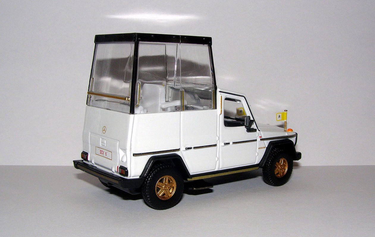 1980 Mercedes-Benz 230 GE (W460) Popemobile for Pope John Paul I