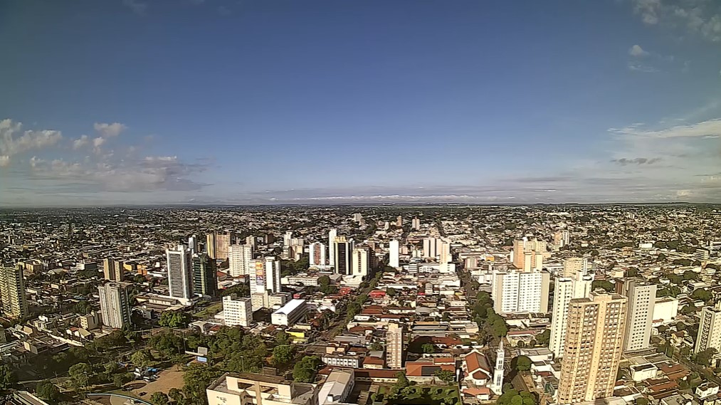 Campo Grande nesta manhã de quarta-feira