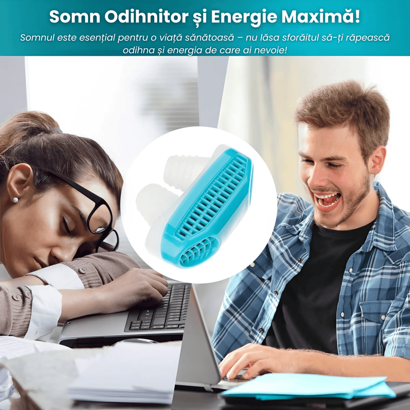 dispozitiv anti sforait, aparat anti sforait, opritor sforait, solutie impotriva sforaitului, dispozitiv sforait eficient, dispozitiv respiratie usoara, clip nas anti sforait, aparat impotriva sforaitului, dispozitiv pentru un somn linistit, silicon moale anti sforait, accesoriu somn odihnitor, dispozitiv ergonomic anti sforait, dispozitiv confortabil impotriva sforaitului, aparat nazal anti sforait, dispozitiv pentru barbati si femei, aparat sforait cu filtru de aer, dispozitiv respiratie imbunatatita
