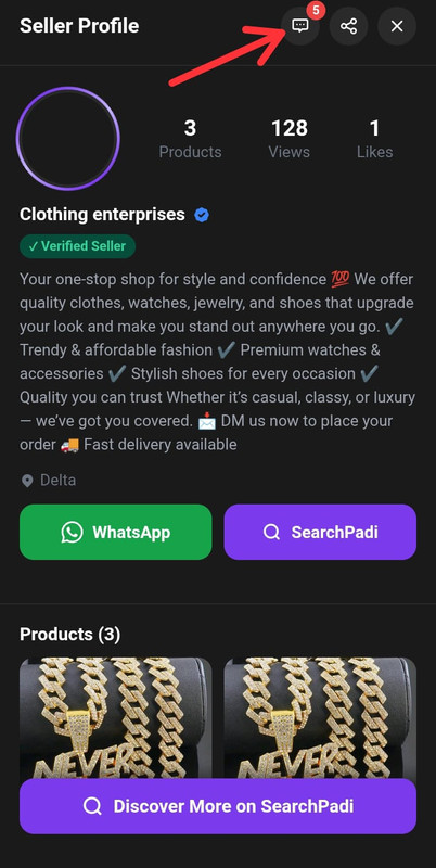SearchPadi leads screenshot 3