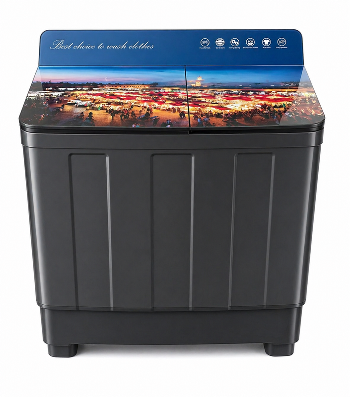 VENEZIA Top Load Semi Automatic 8kg Flower VENEZIA Top Load Semi Automatic 8kg Flower - Washing Machines chez Electro Mostafa