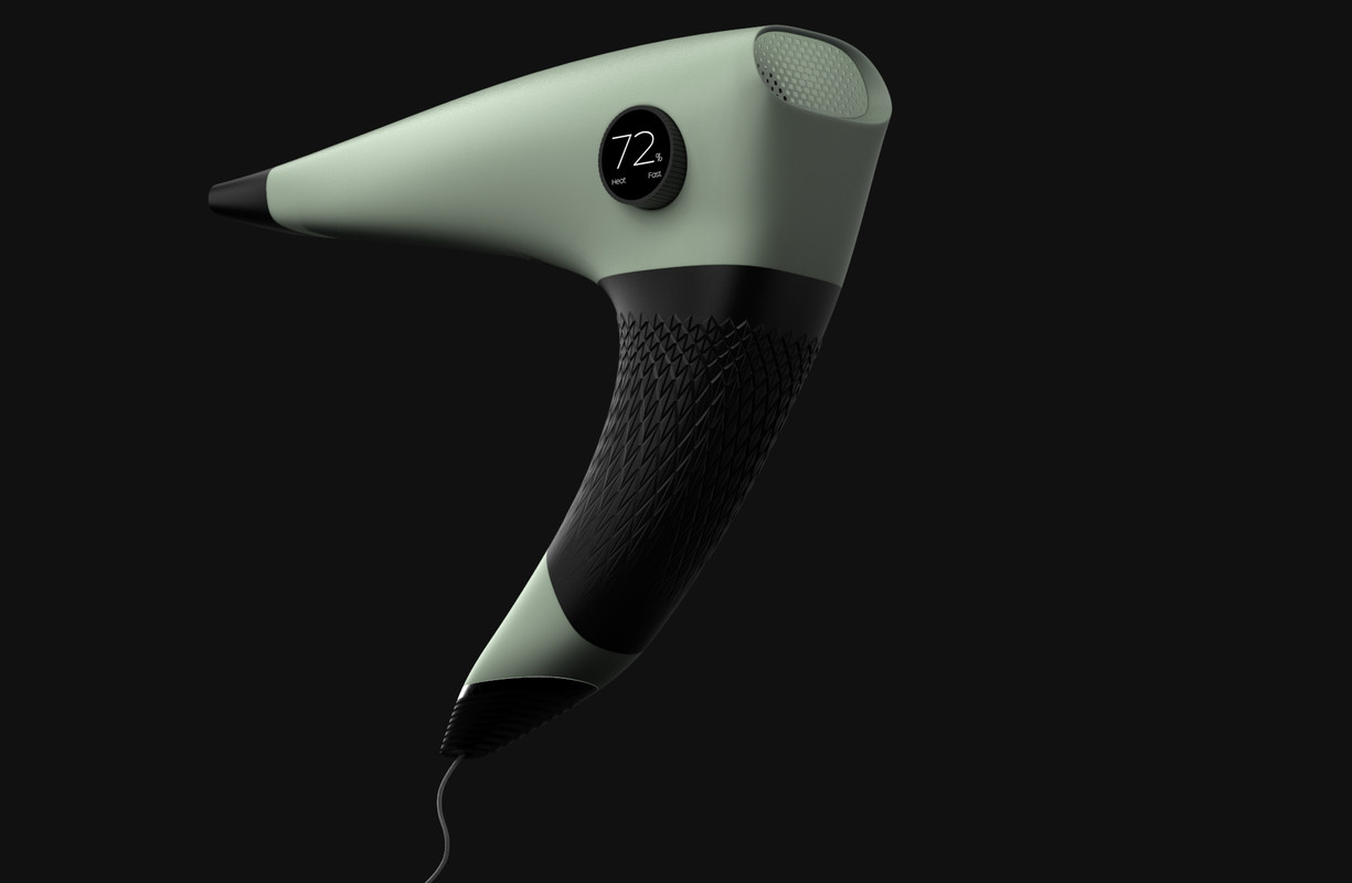 Hair Dryer Concept — Product Design by RenForm Stockholm Design Studio, image 9