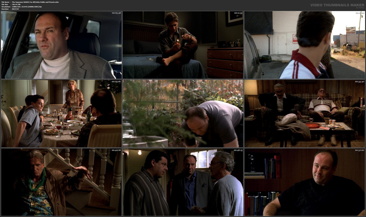 The Sopranos S04E01 For All Debts Public and Private.mkv