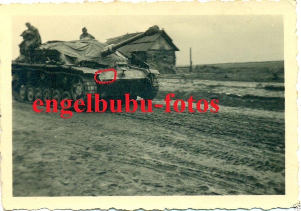 STURMGESCHÜTZ - STUG - Selt. LANGROHR   TARNUNG 