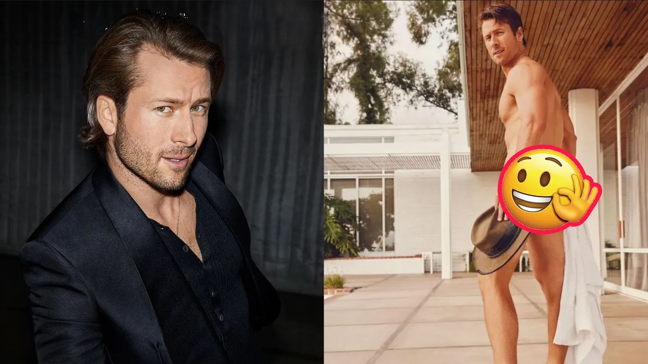 Glen Powell, atractivo actor que enseñó todo en “Con todos menos contigo”