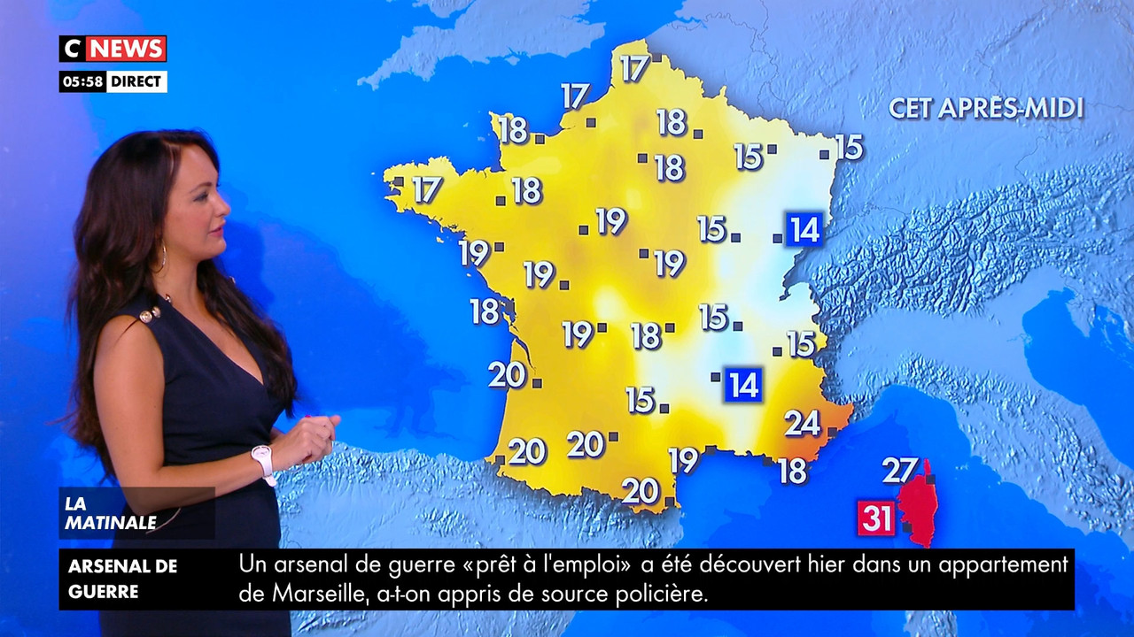 10.04 - 04.57.00 - Météo de 5h56. Prévisions météo pour les prochains....ts_snapshot_00.04.35.601