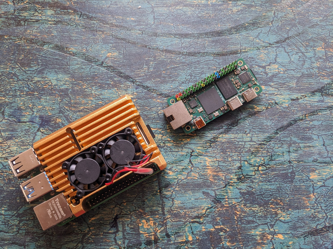 Raspberry Pi 4 & Radaxa Zero 3E