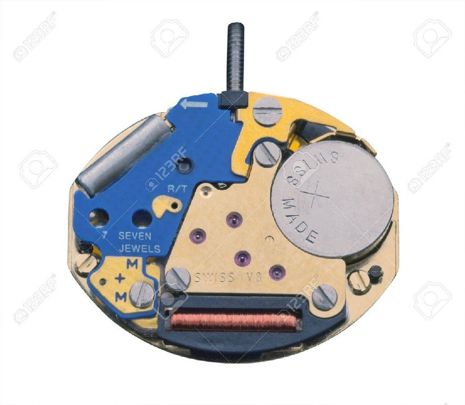Mais finalement c'est laquelle la plus belle des Grand Seiko? - Page 2 15322953-mouvement-a-quartz-inte-rieur-montre-sur-une-montre-de