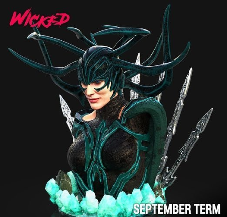 Marvel Hela Bust – 3D Print Model