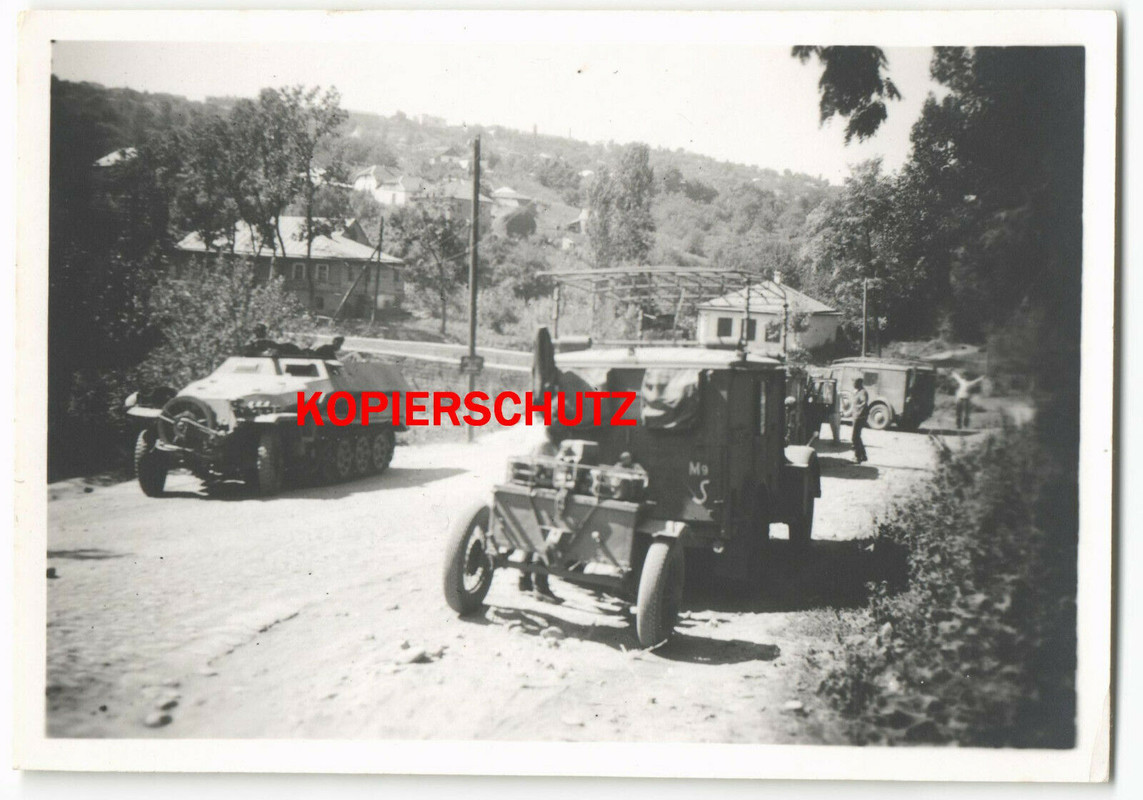 Foto Russland Rusa Schützenpanzerwagen Sdkfz Funkwagen Panzer St