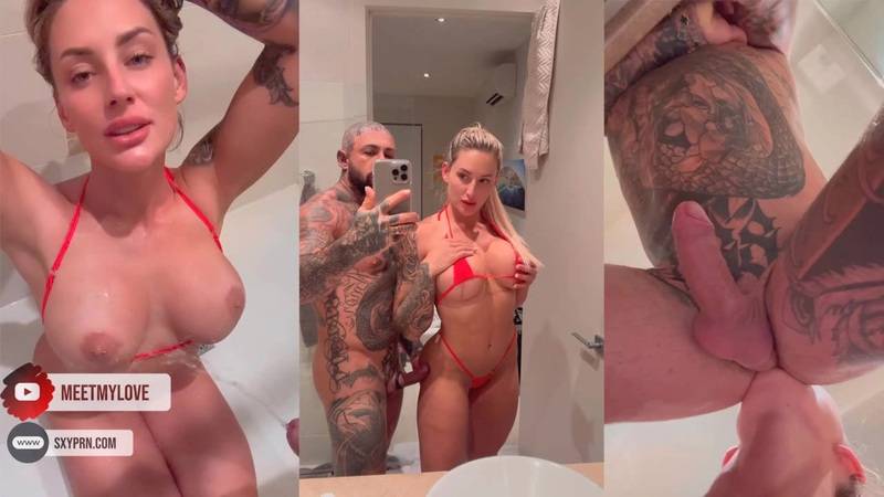 Manyvids Muscle Barbie aka Gabby Lyons aka xxgabbyfit I shoot his piss out of my asshole and drink it