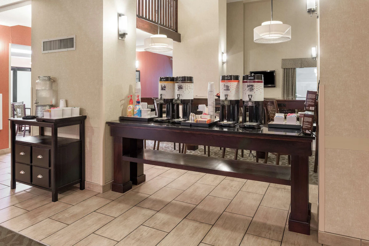 Hotel lobby