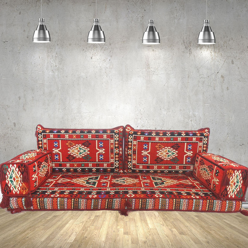 Details About Majlis Seating Floor Level Sofa Patio Furniture Cushions Couch Shi Fs02