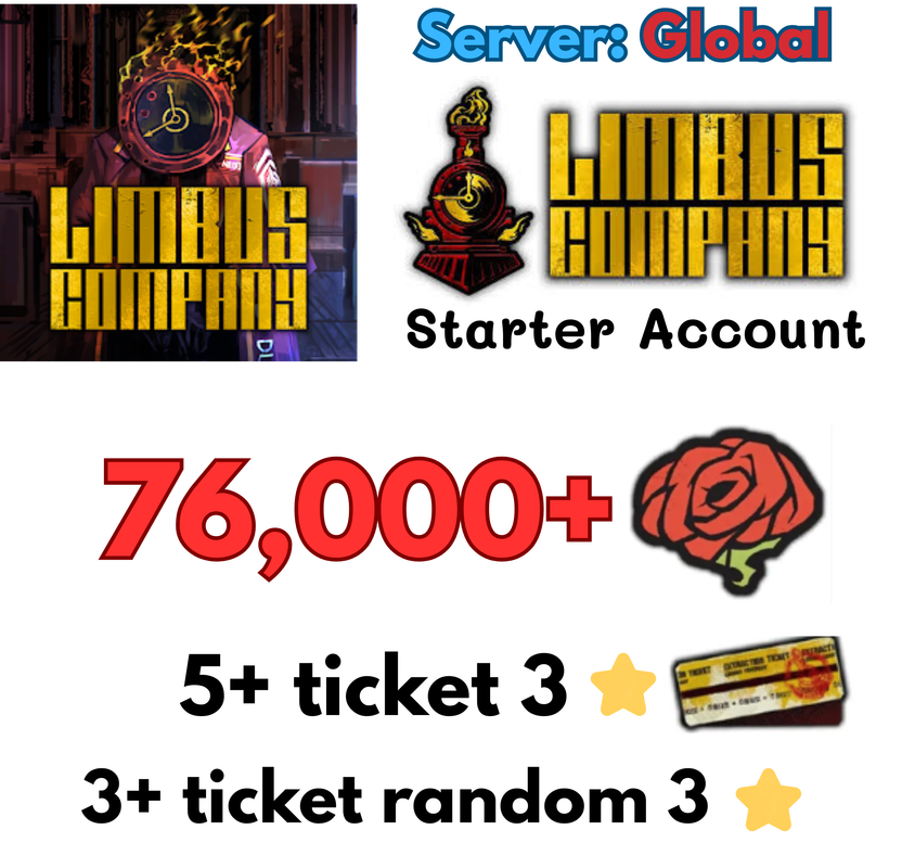 [Global] Limbus Company reroll starter account 