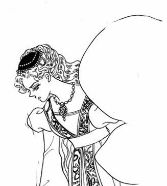 Eshild, Lala, Lilin, Hezel, Theodora, Yopina, Rebecca trong bộ Princess (công chúa xứ hoa) của Han Seung Won - Page 5 1-Eshild-403