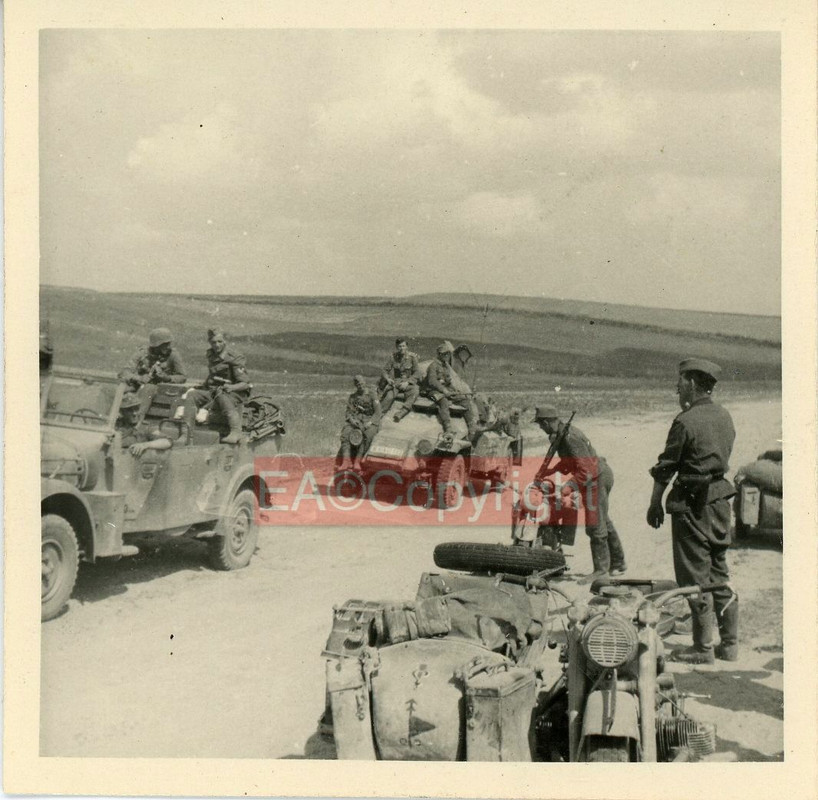 Panzespähwagen Pionier Lehr Btl. 2 Russland PKW 