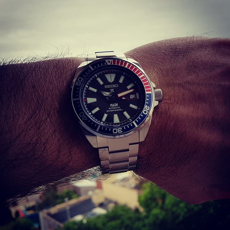 Seiko Prospex 'Samurai' PADI SRPB99 Cal. 4R35 200M (3)