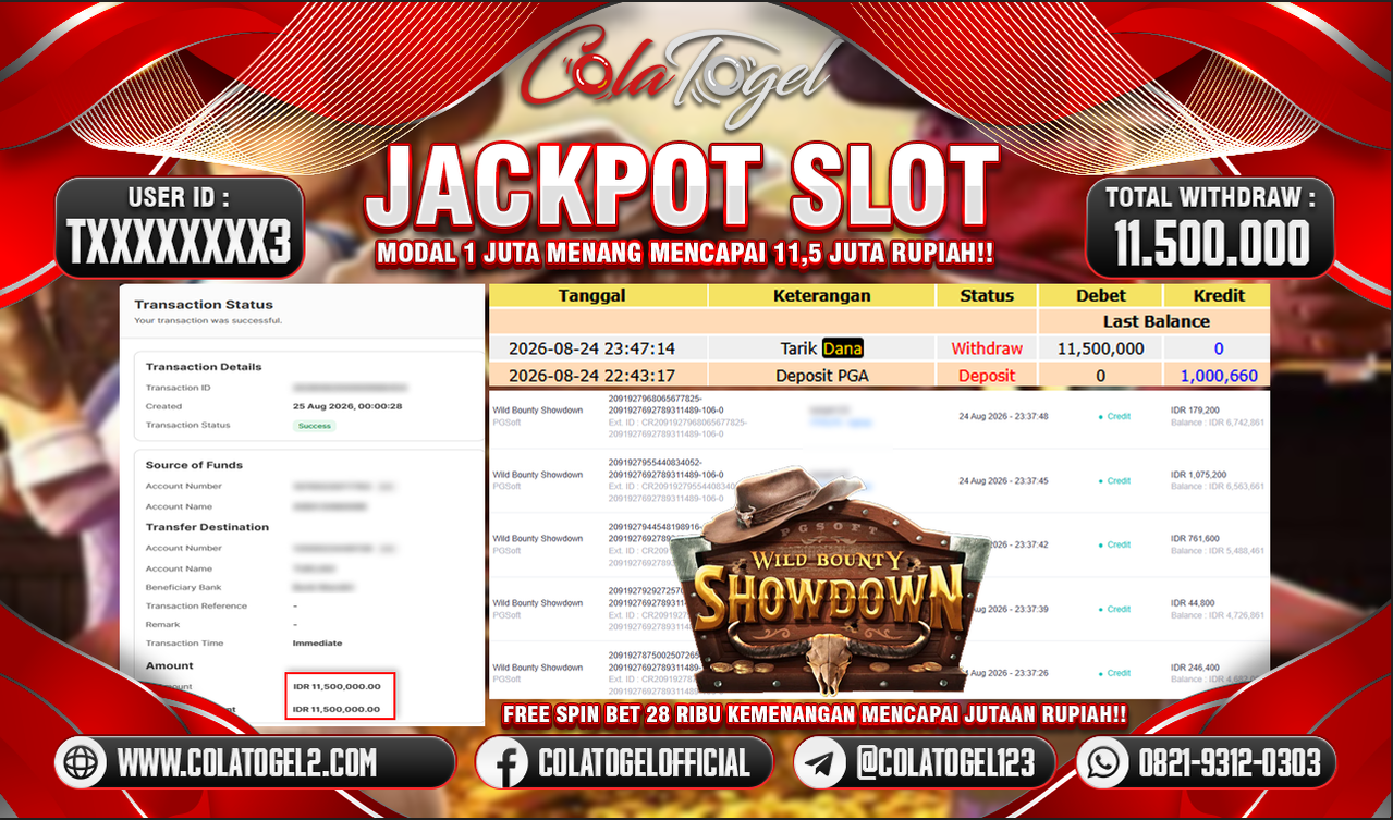 JACKPOT SLOT GACOR!!