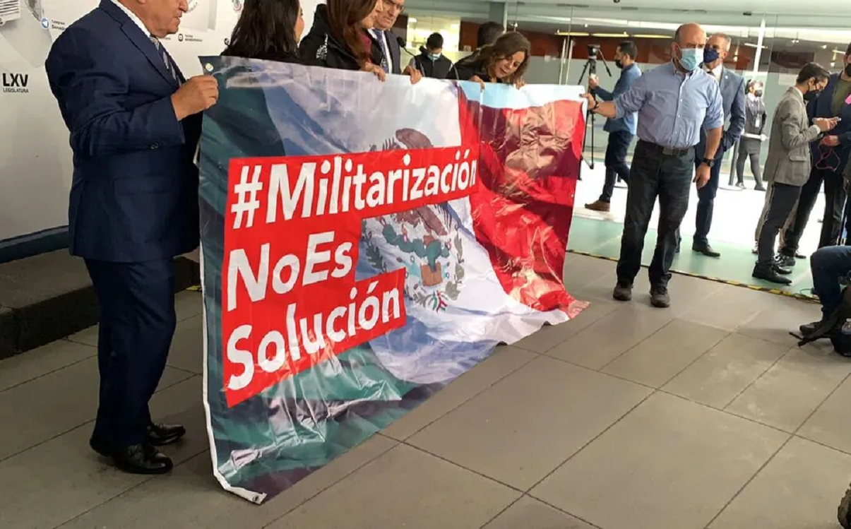 Senado debate en el pleno la reforma de la Guardia Nacional