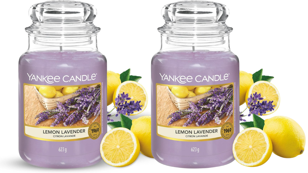 Cozy Scents: Yankee Candle Lemon Lavender Scented Candles for .xx Cozy Scents: Yankee Candle Lemon Lavender Scented Candles for .xx