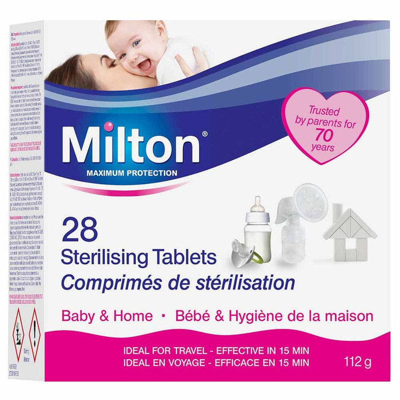 Milton Mini Tabs 28'S