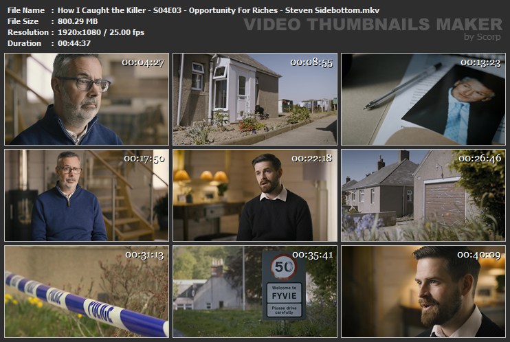 How I Caught the Killer - S04E03 - Opportunity For Riches - Steven Sidebottom.mkv