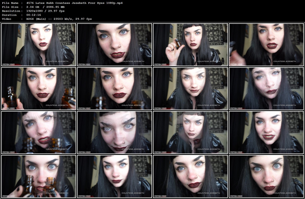 4576 Latex Rubb Countess Jezebeth Four Eyes 1080p mp4