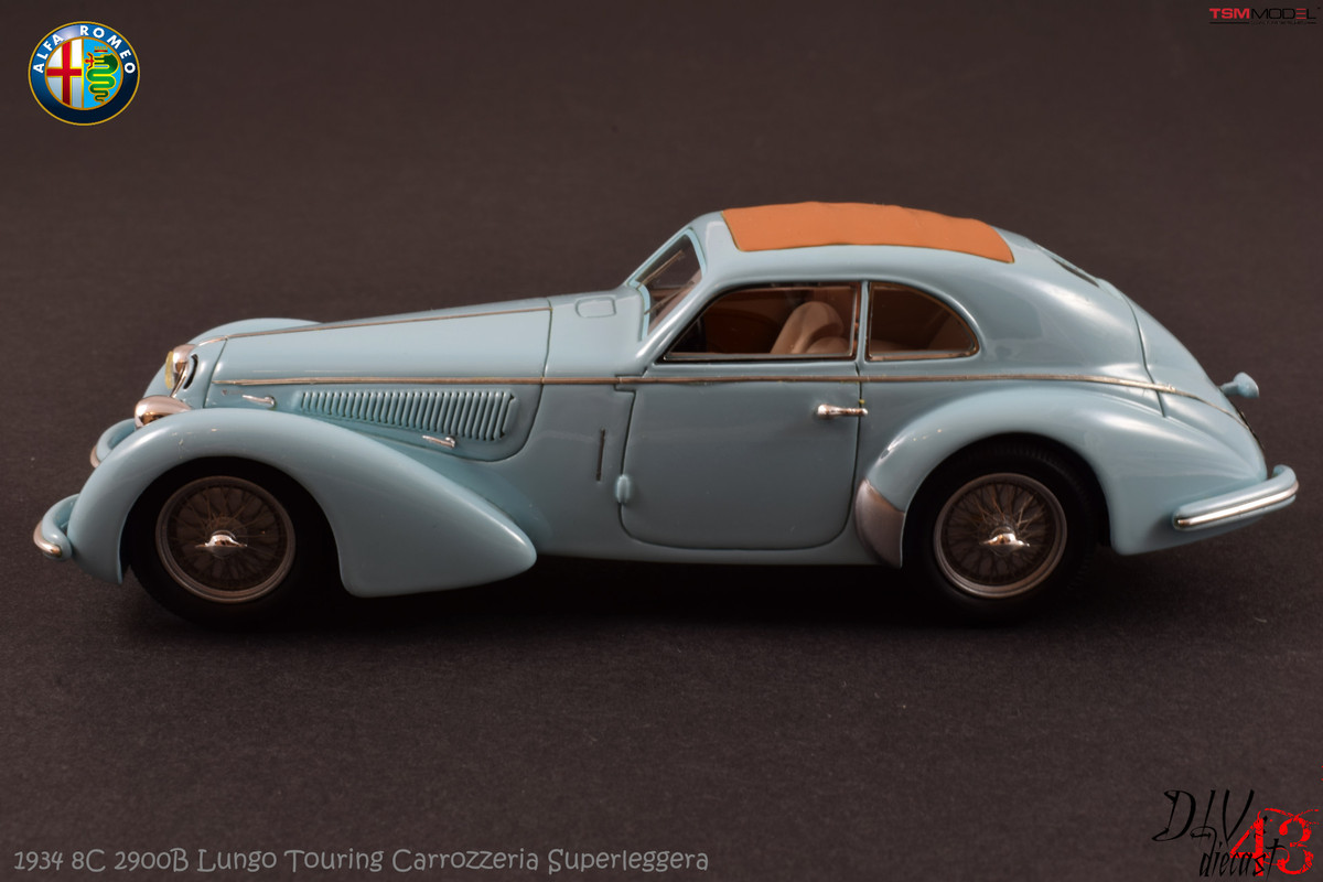 Alfa Romeo 8C 2900B Lungo Touring Carrozzeria Superleggera TSM Blue (2)