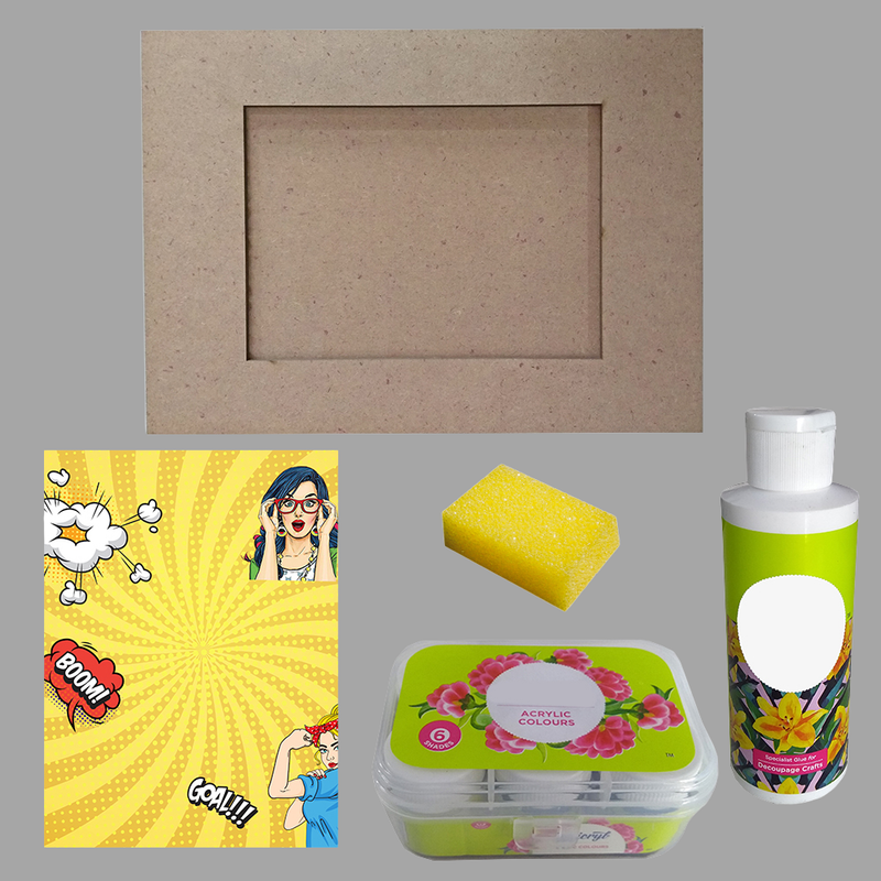 Image Transfer on Photo Frame DIY Kit