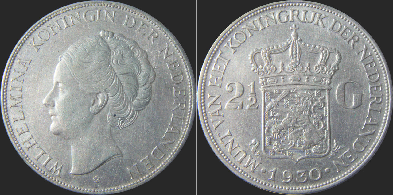 Pecunia omnium magnitudinum - Página 2 2-5-Gulden-Holanda-1930n