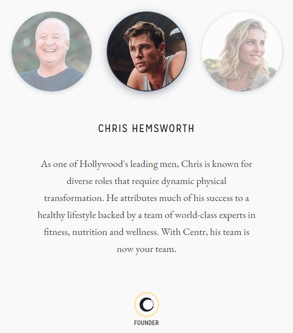 Profil Chris Hemsworth
