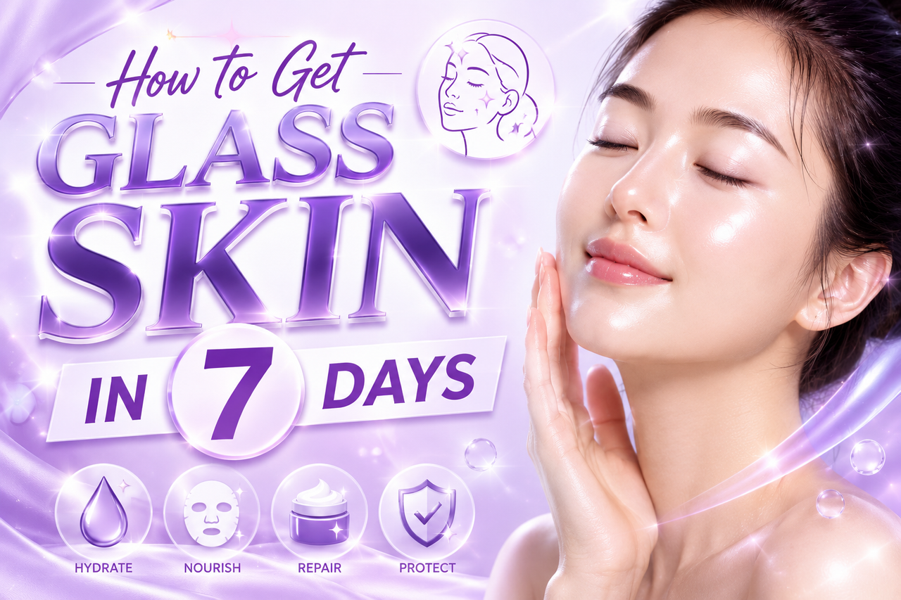 How to get glass skin in 7 days