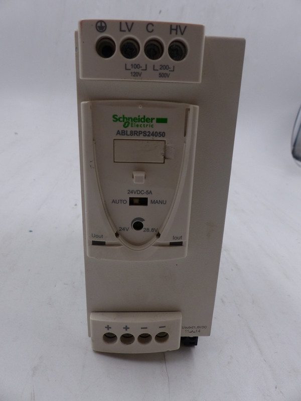 SCHNEIDER ELECTRIC PHASEO ABL8 RP524050 UNIVERSAL POWER SUPPLY