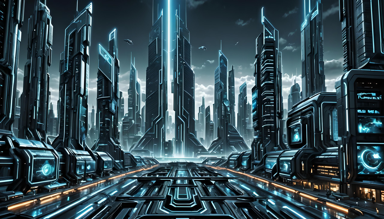Tron Legacy Mega City V2