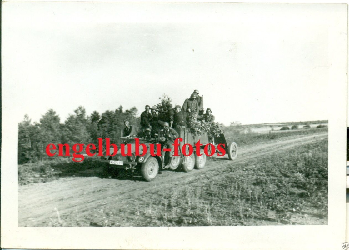 SdKfz - Sonder-LKW - LKW mit FLAK-AUFSATZ   ANHÄ