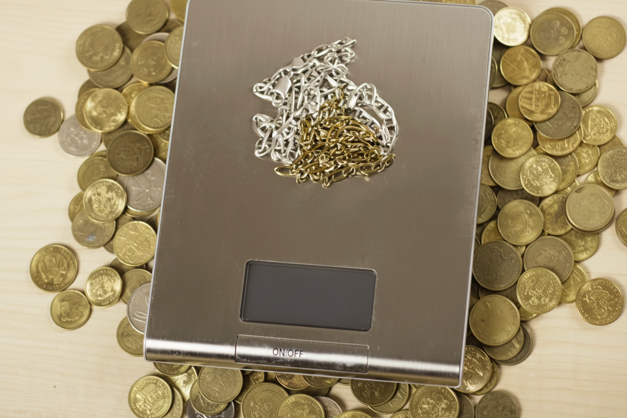 Scrap silver collection