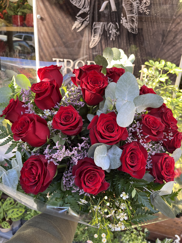 Ramo Con 18 Rosas Rojas