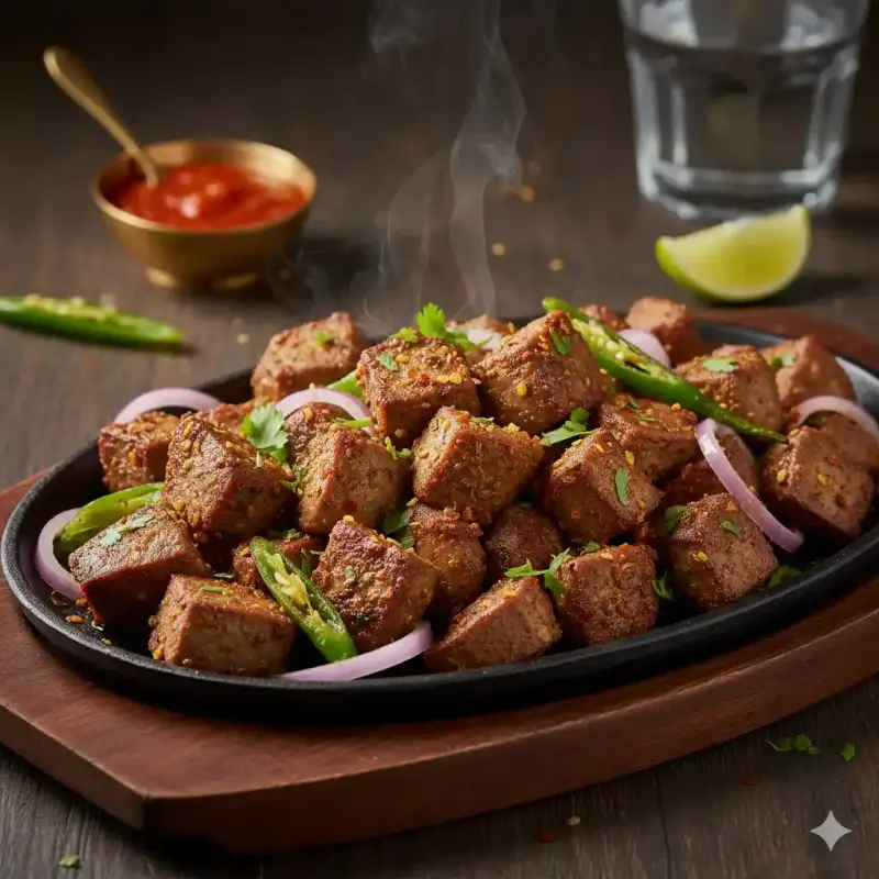 Mutton Sekuwa Sadeko