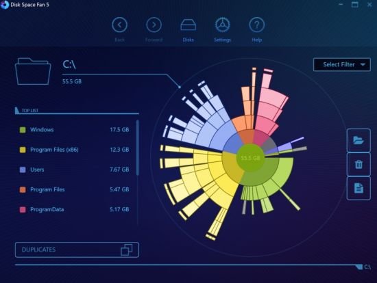 Disk Space Fan 5.0.5.0