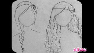 Beginner Figure Drawing - How to Draw Hair Beginner Figure Drawing - How to Draw Hair