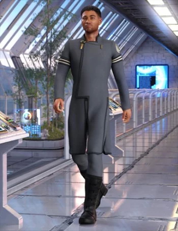 d Force Elite Commander Outfit for Genesis 8 Male s